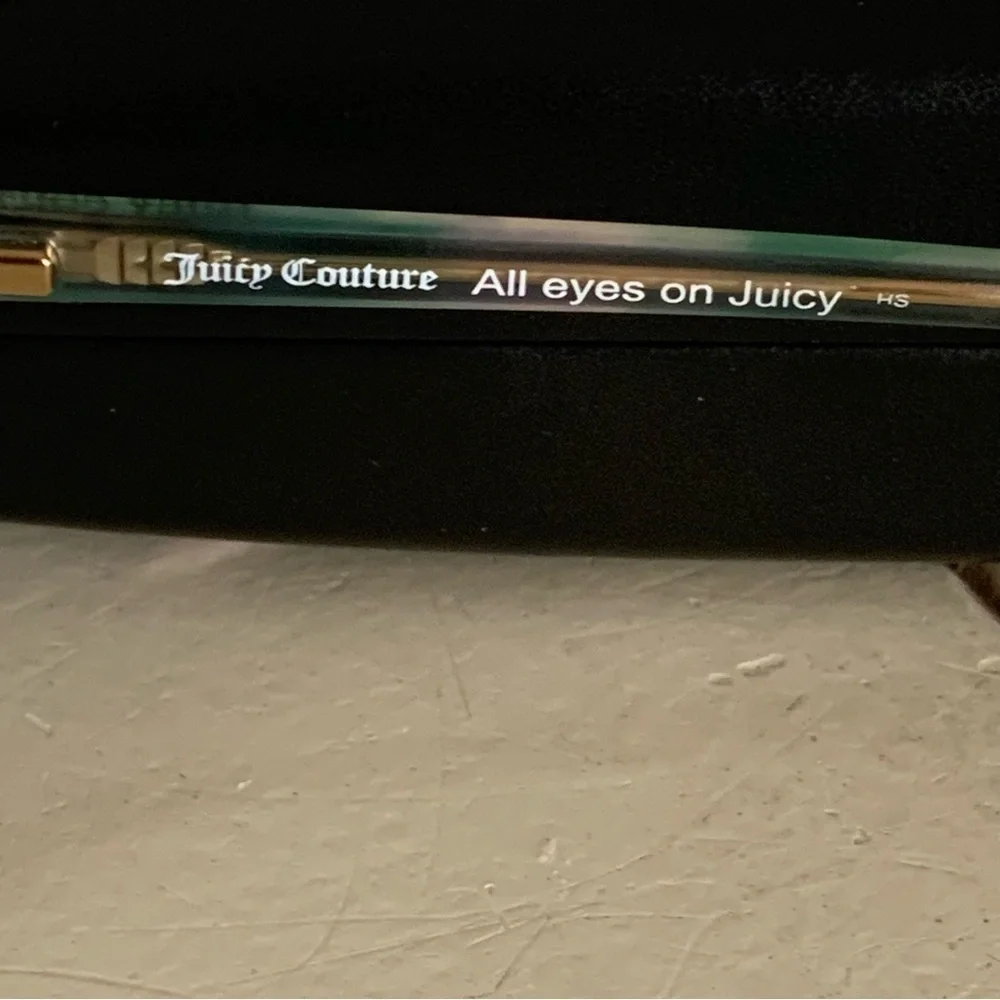 Juicy Couture Crystal Teal Color Eyeglass Frames JU 315 QT4 135